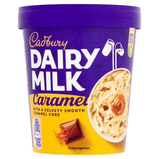 Picture of CADBURY  TUB DAIRY MILK CARAMEL 480ML